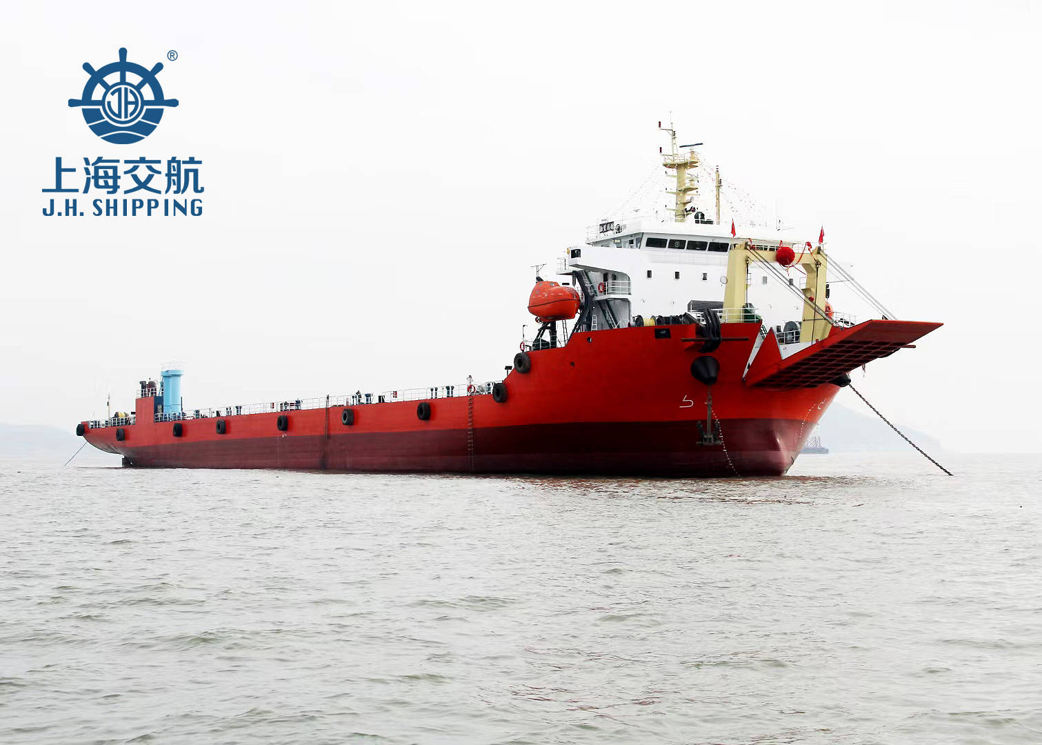 平板驳船出租出售|万吨大件甲板船租赁