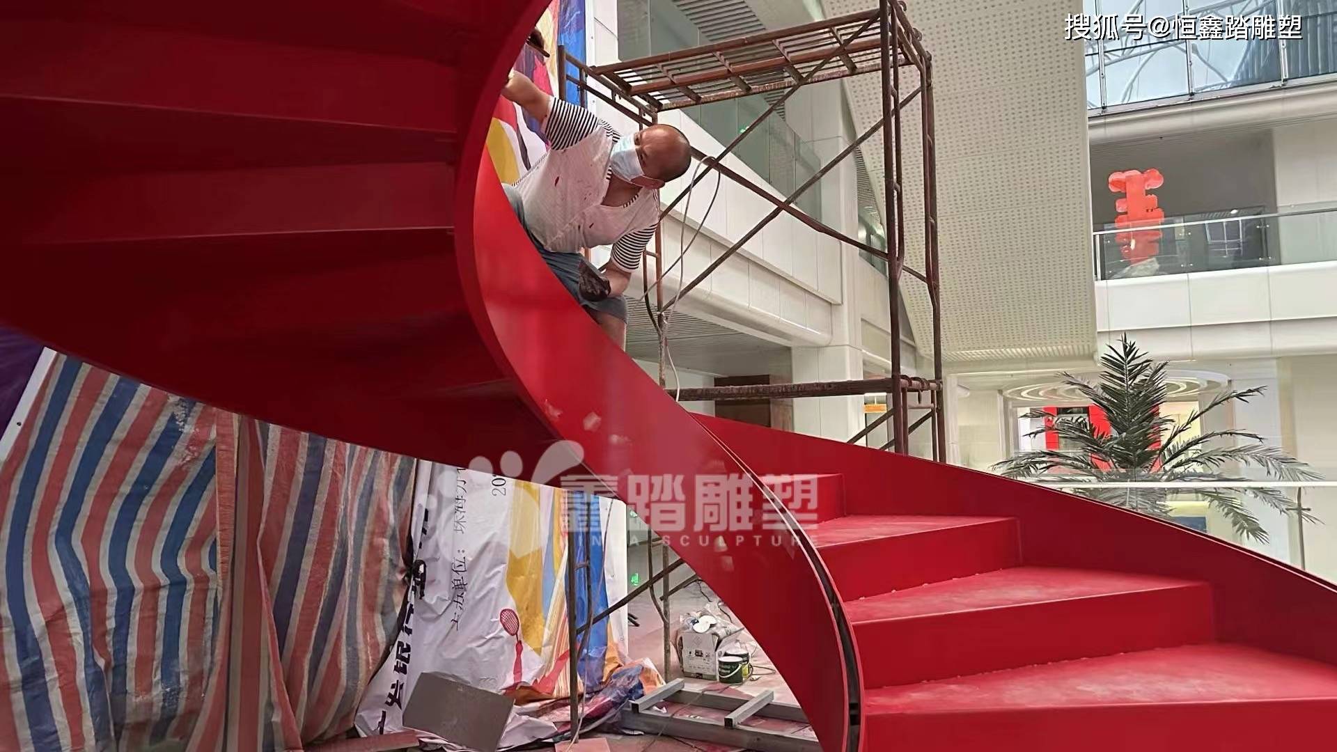 钢结构旋转楼梯深化设计及制作安装