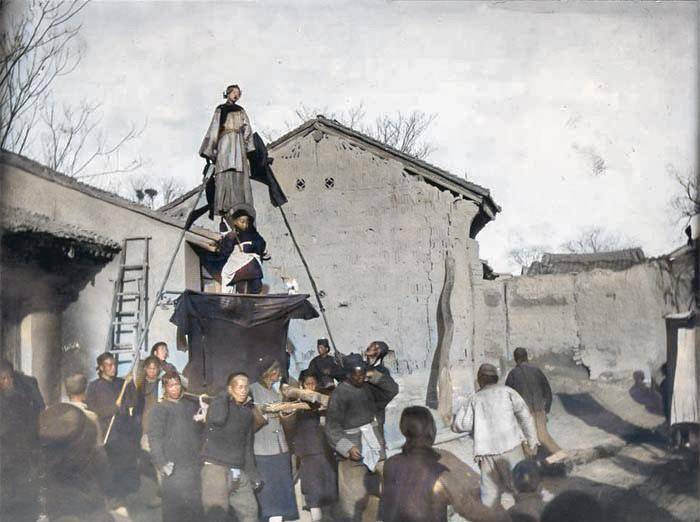 山西老照片:民国时期永济县蒲州古城,闻喜县东镇,阳平县渡口