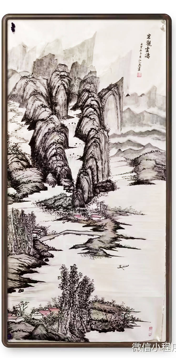 江东风(笔名:江小愚),一级美术师,湖南省醴陵市美术协会会员