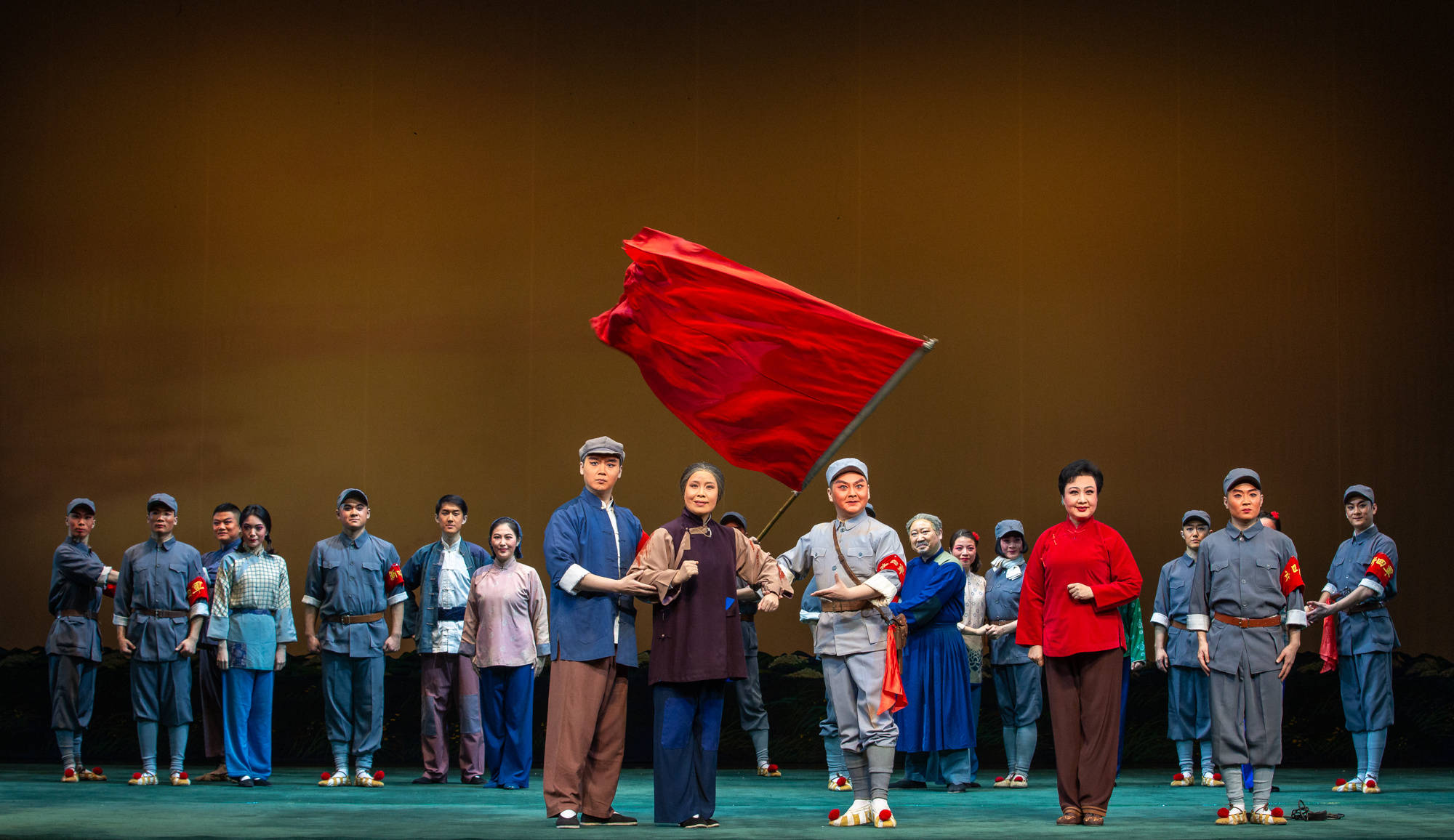 北京京剧院 现代京剧《沙家浜》9月14日将在东营市利津县上演