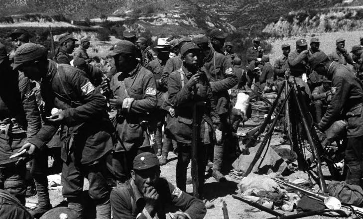 高规格接待美军观察组,图9为民兵新式武器_哈里森·福尔曼_八路军