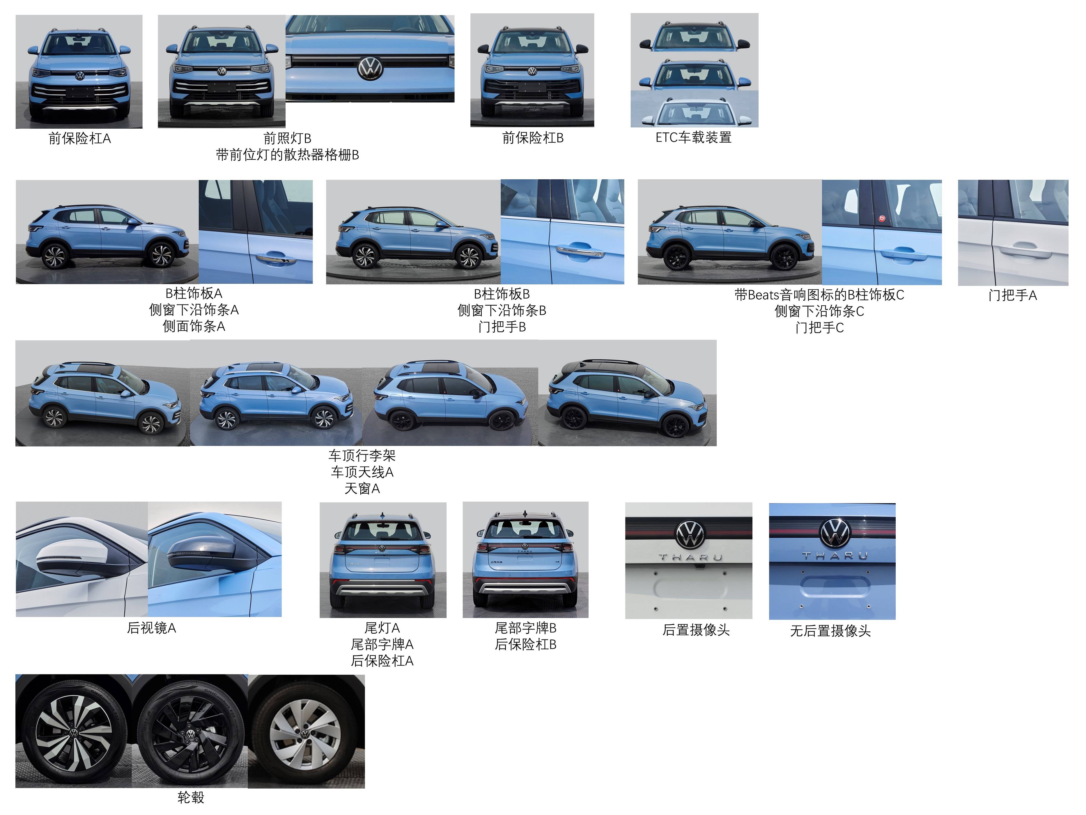 定价多少能接受?大众途岳xr申报图曝光,尺寸更小/两种动力可选