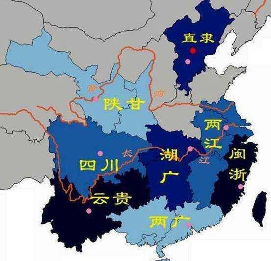 洞庭湖分湖南湖北,太行山分山东山西,广东广西的广是指什么地方