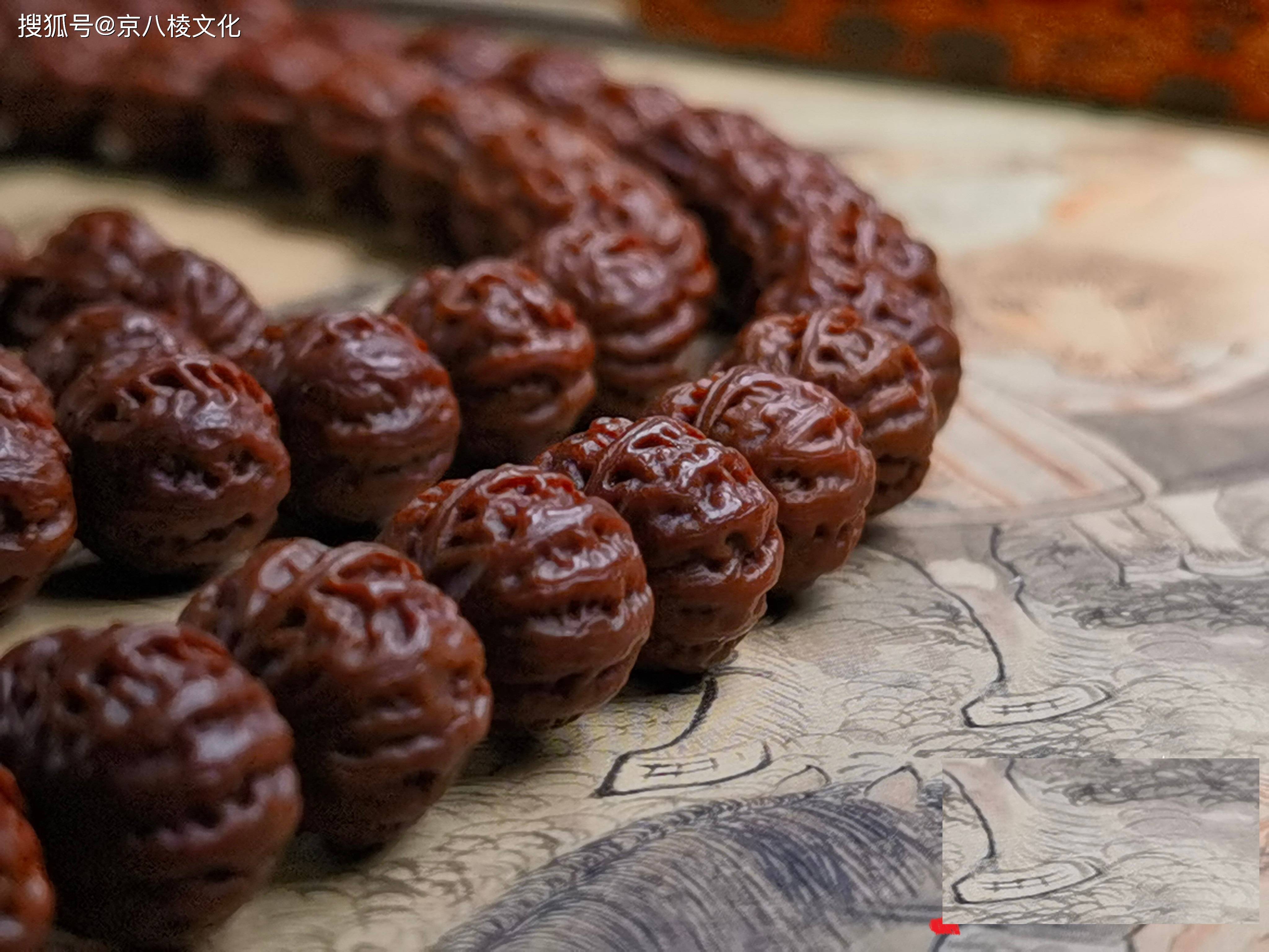 京八棱小核桃手串龙纹八道筋传奇上部《缘起凤凰岭》【4】