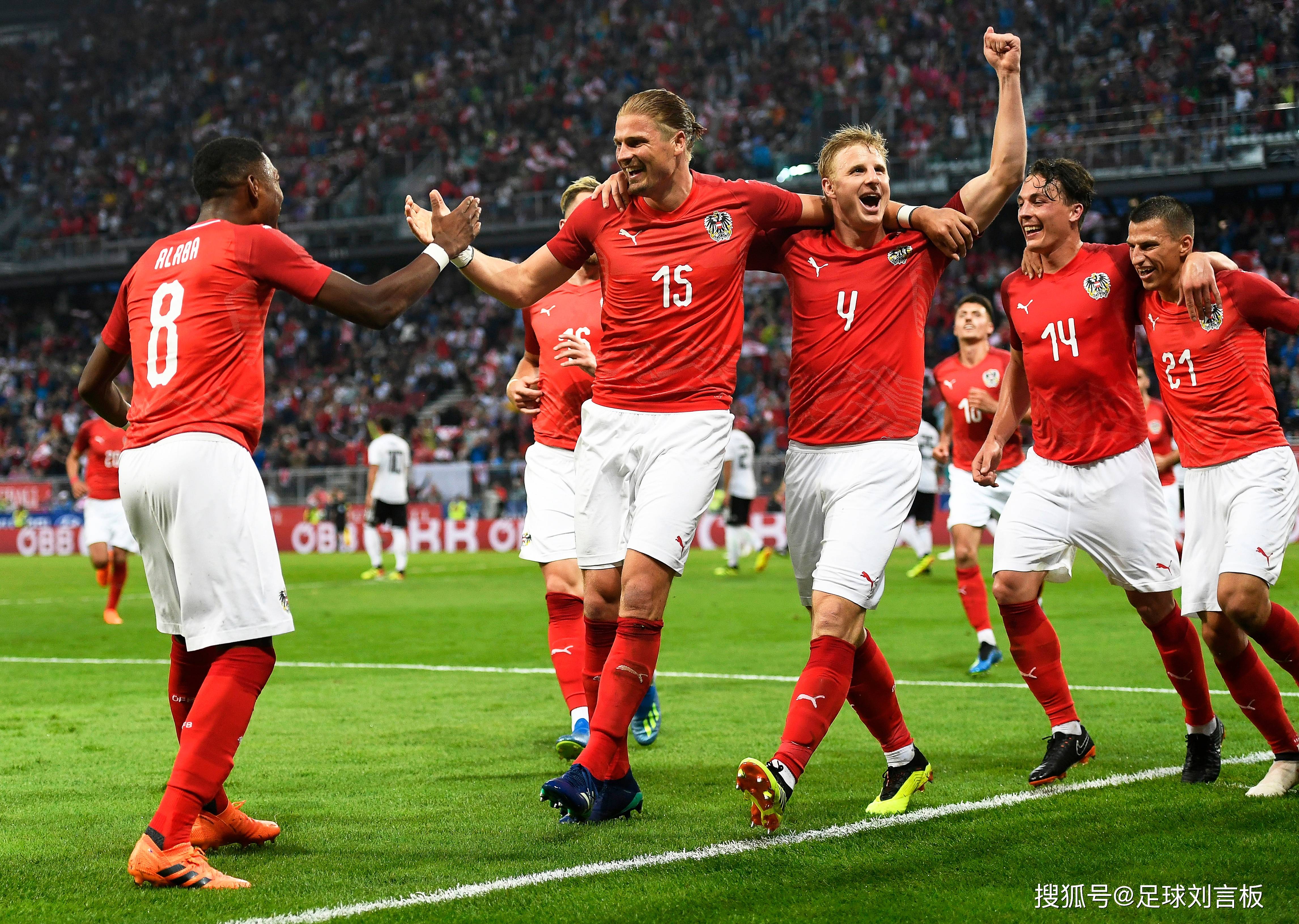 欧洲杯1/8决赛前瞻:黑马奥地利vs火力全开土耳其比分预测