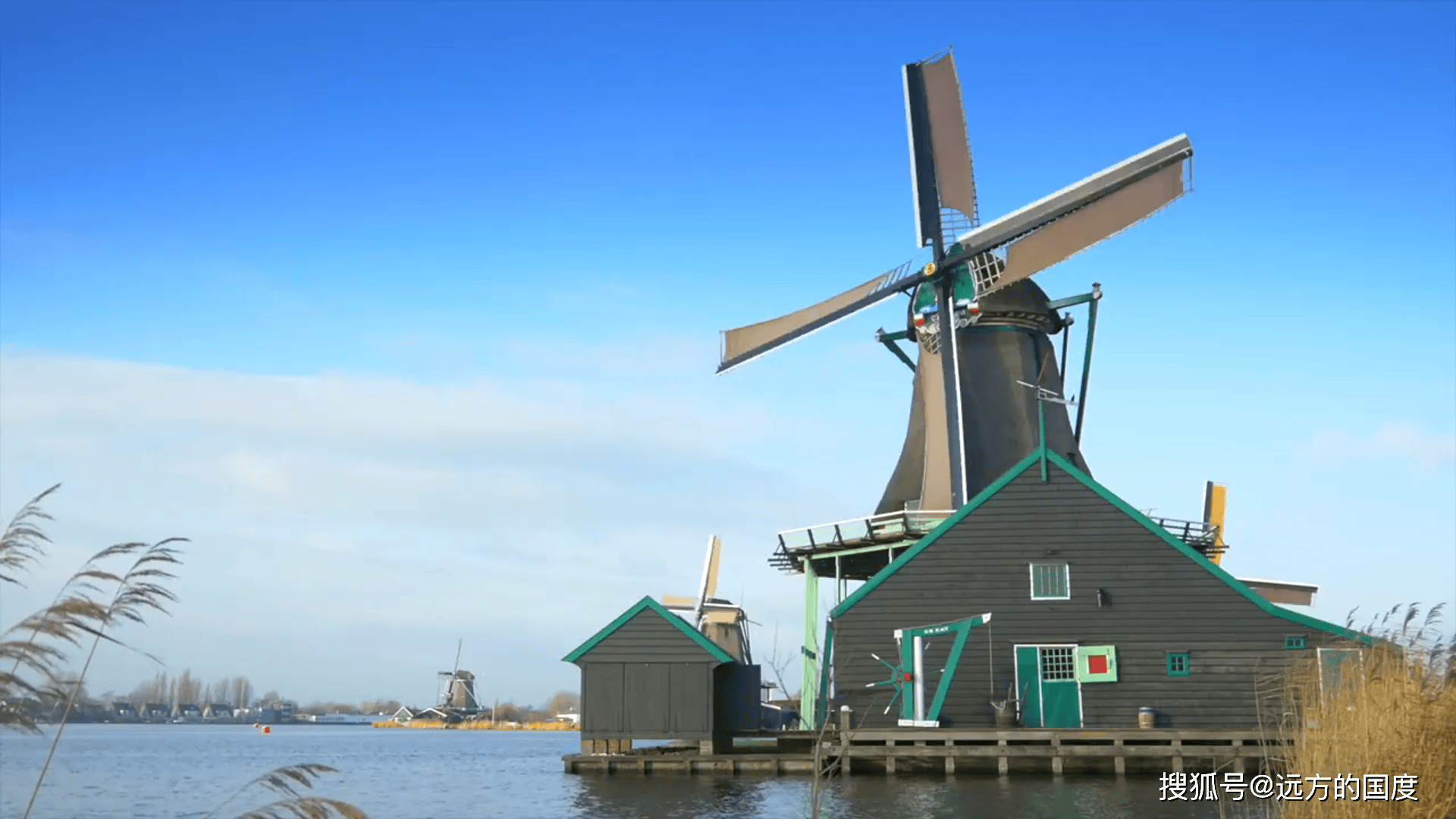 桑斯安斯风车村:荷兰乡村的诗意画卷