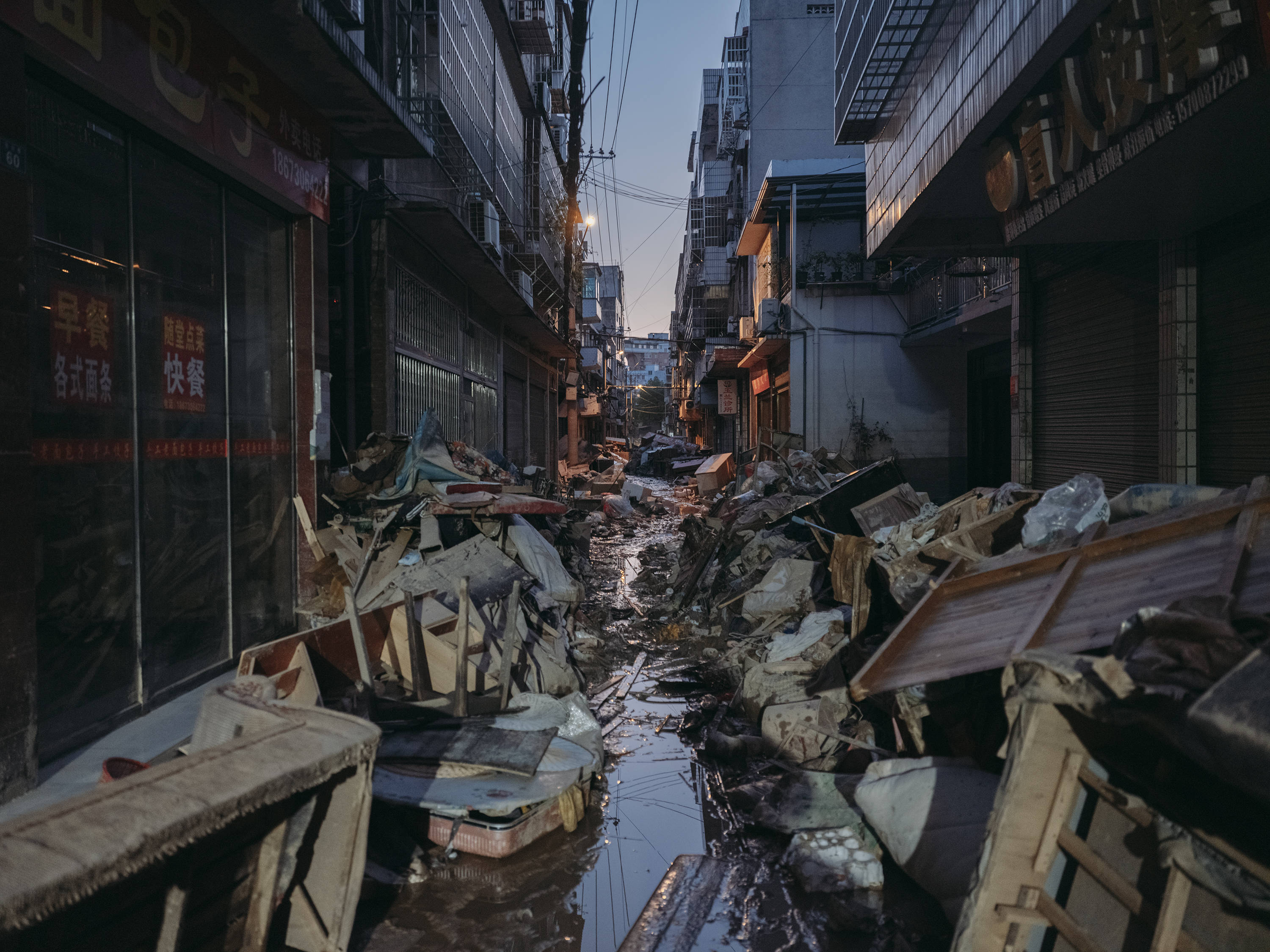 平江洪水淹过半岛园区 果园主收支平衡梦被打破