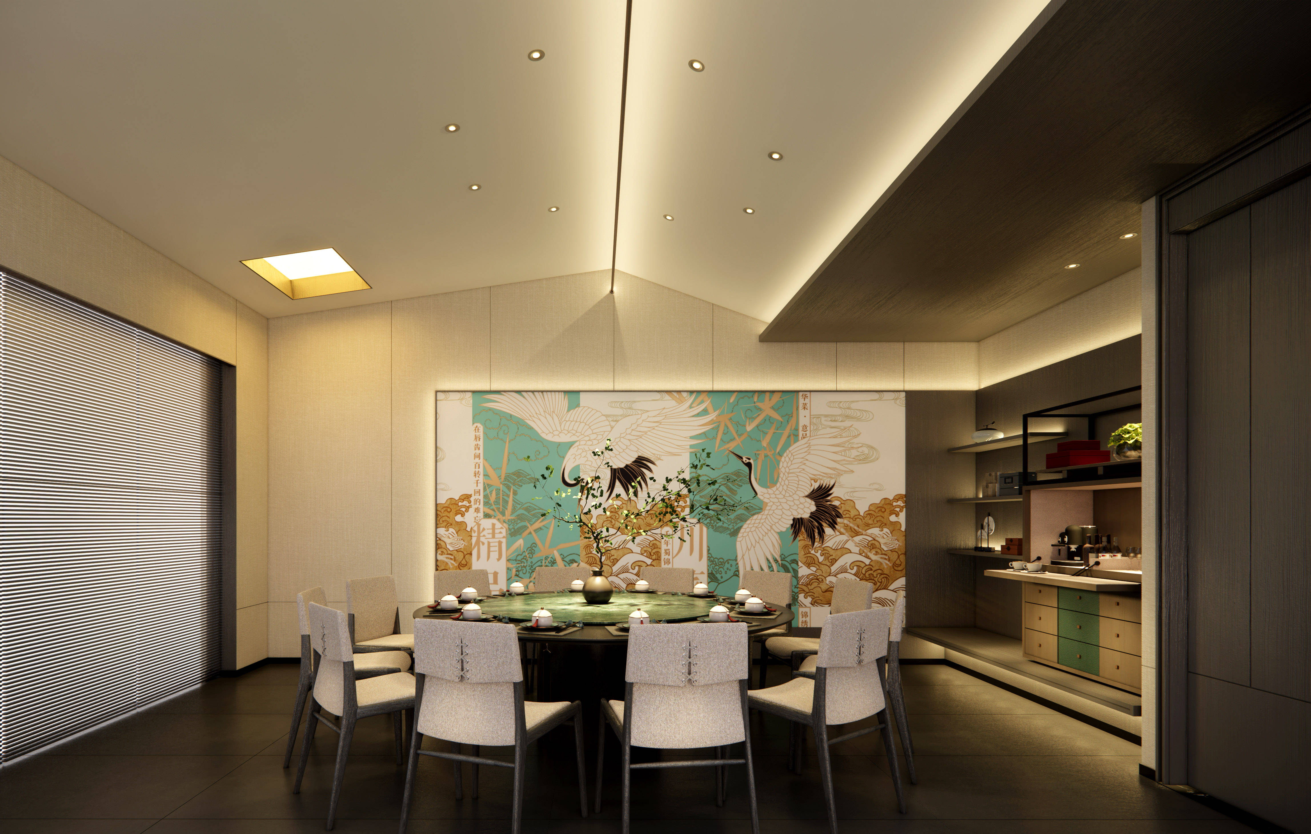 川菜馆餐饮空间设计案例·锦意川:够艺术,够川味,够四川