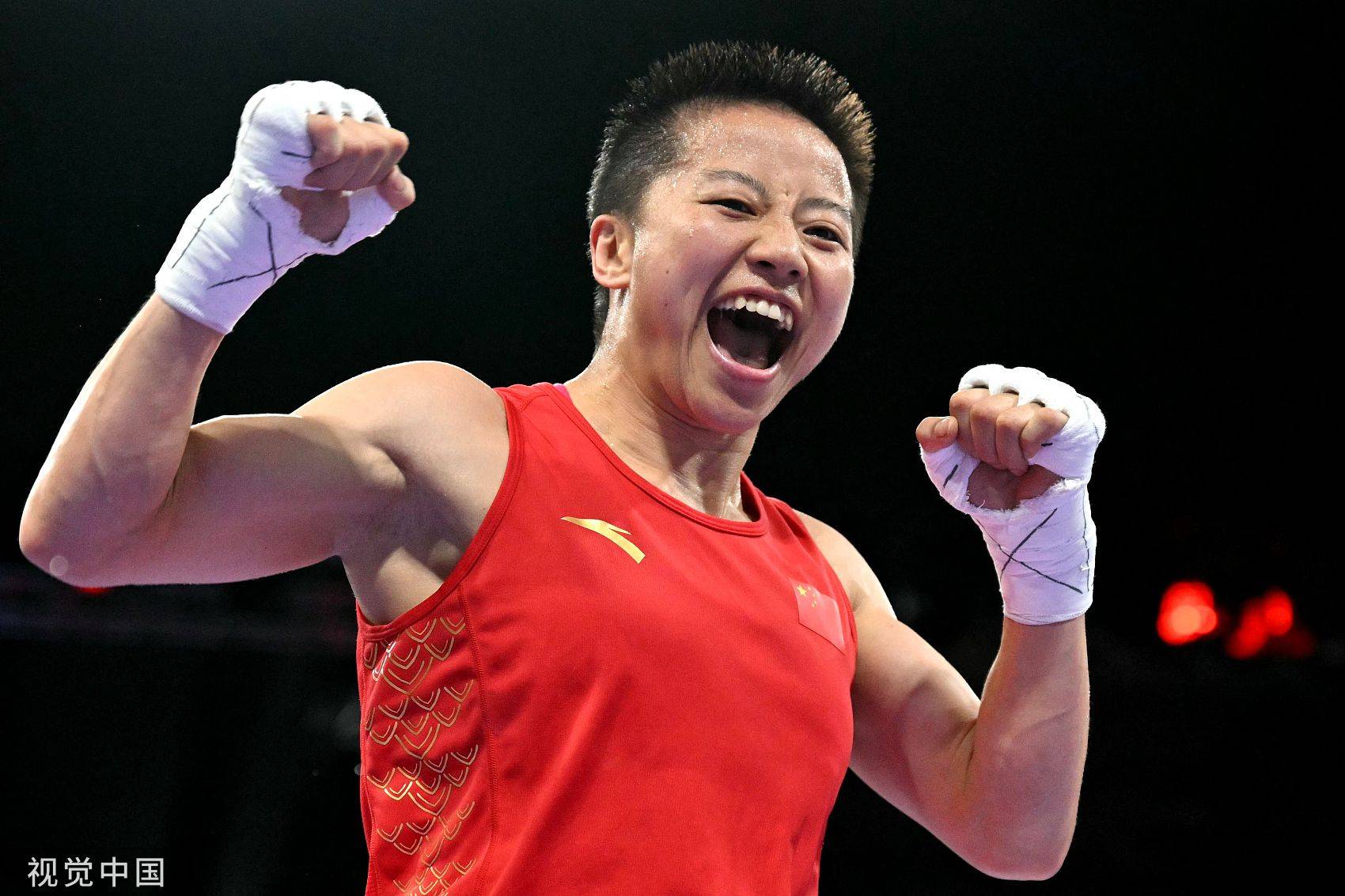 奥运女子拳击50公斤级-吴愉5-0轻取印度选手进八强_搜狐网