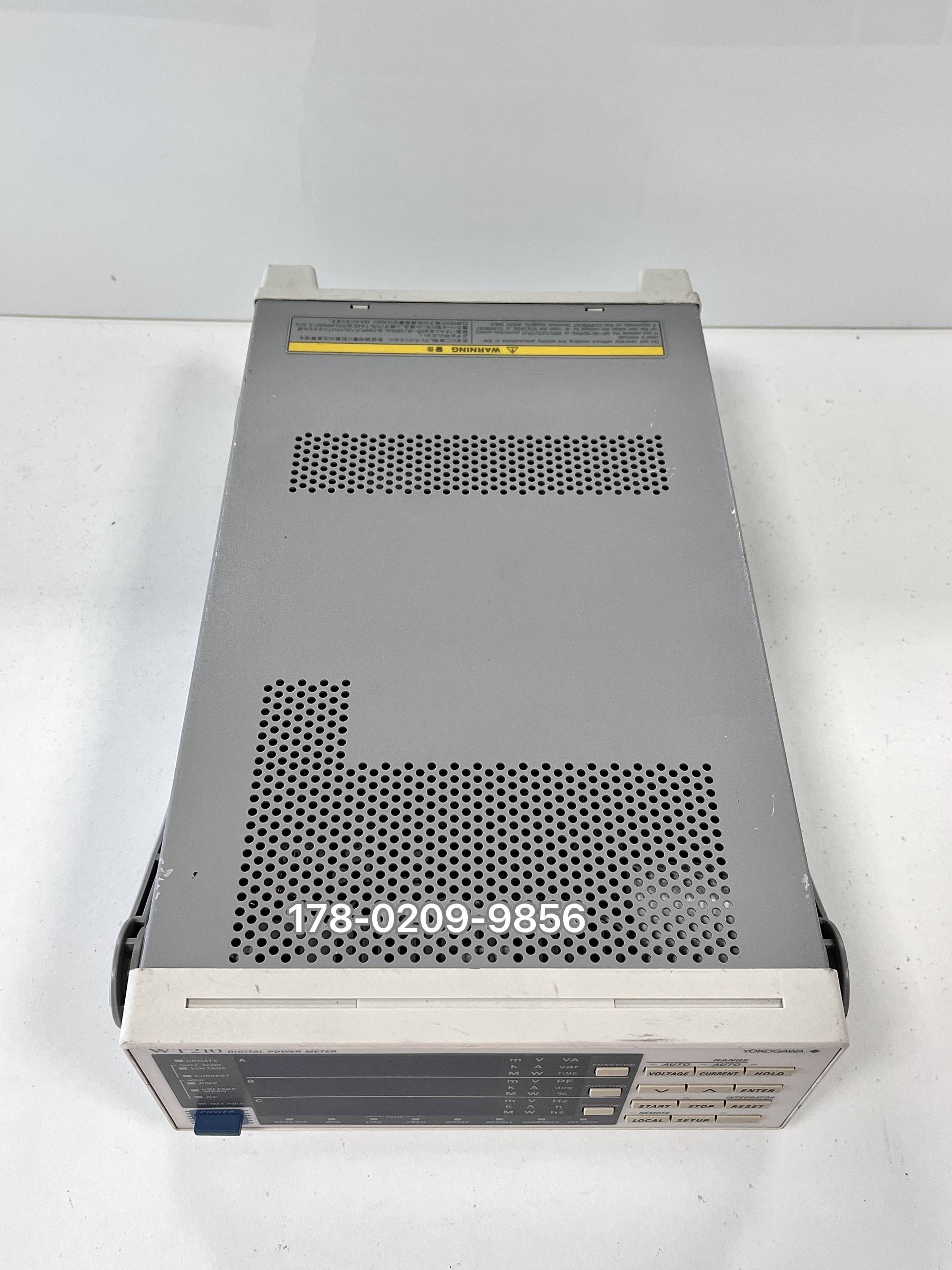 横河wt210数字功率计