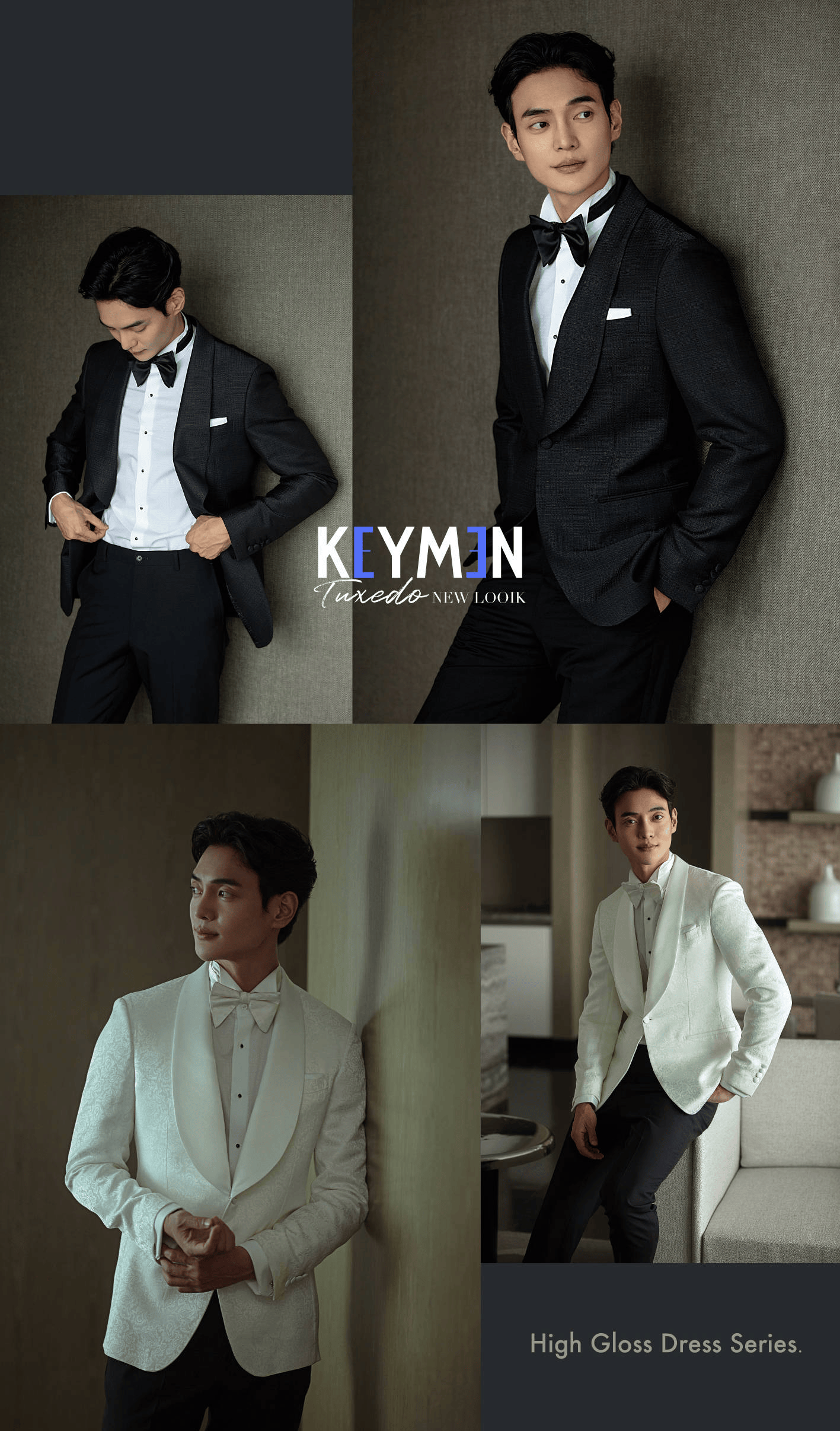 典雅与摩登交织沉静与从容并蓄『keymen塔士多tuxedo礼服系列』聚焦