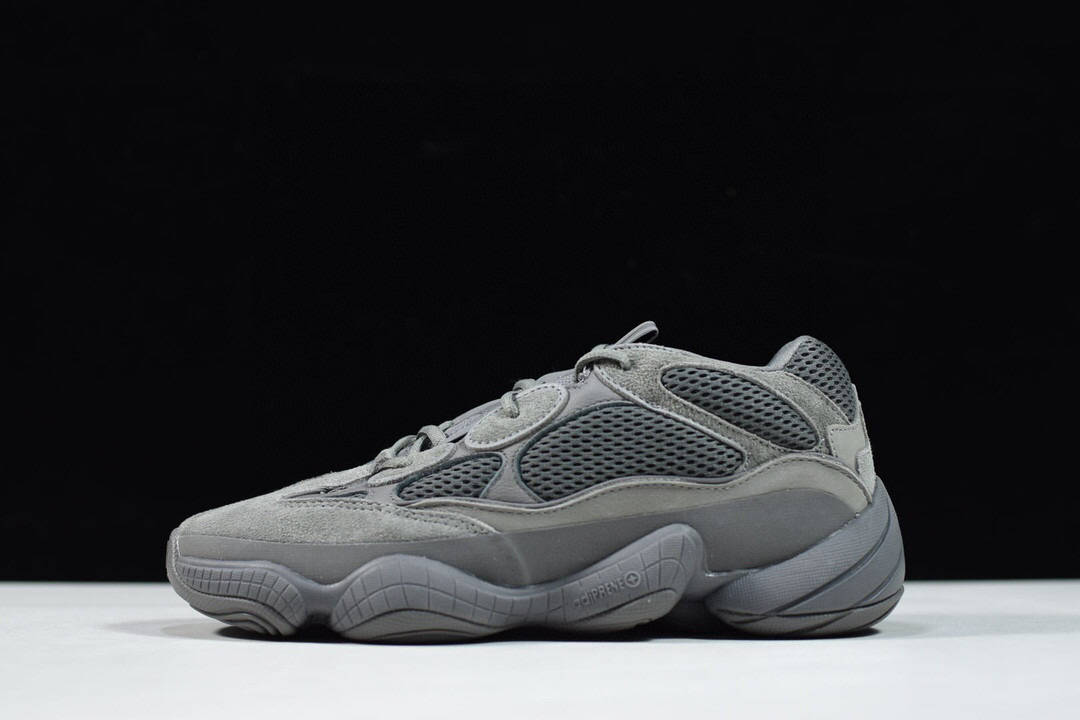 阿迪达斯 adidas yeezy 500 adiprene desert rat 灰白椰子复古运动鞋