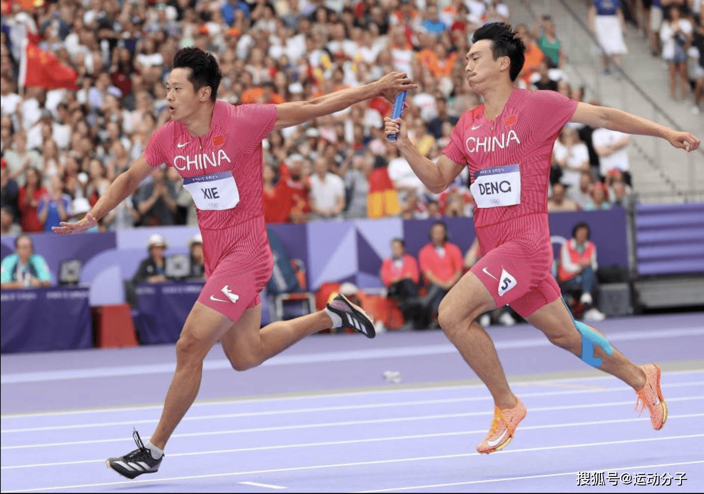 小组第一赛季最佳!中国男子4x100米接力队挺进决赛