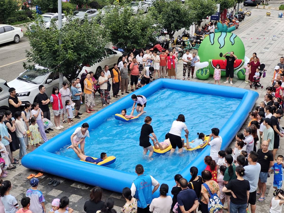 东林社区"乐玩一夏"夏日趣味运动会