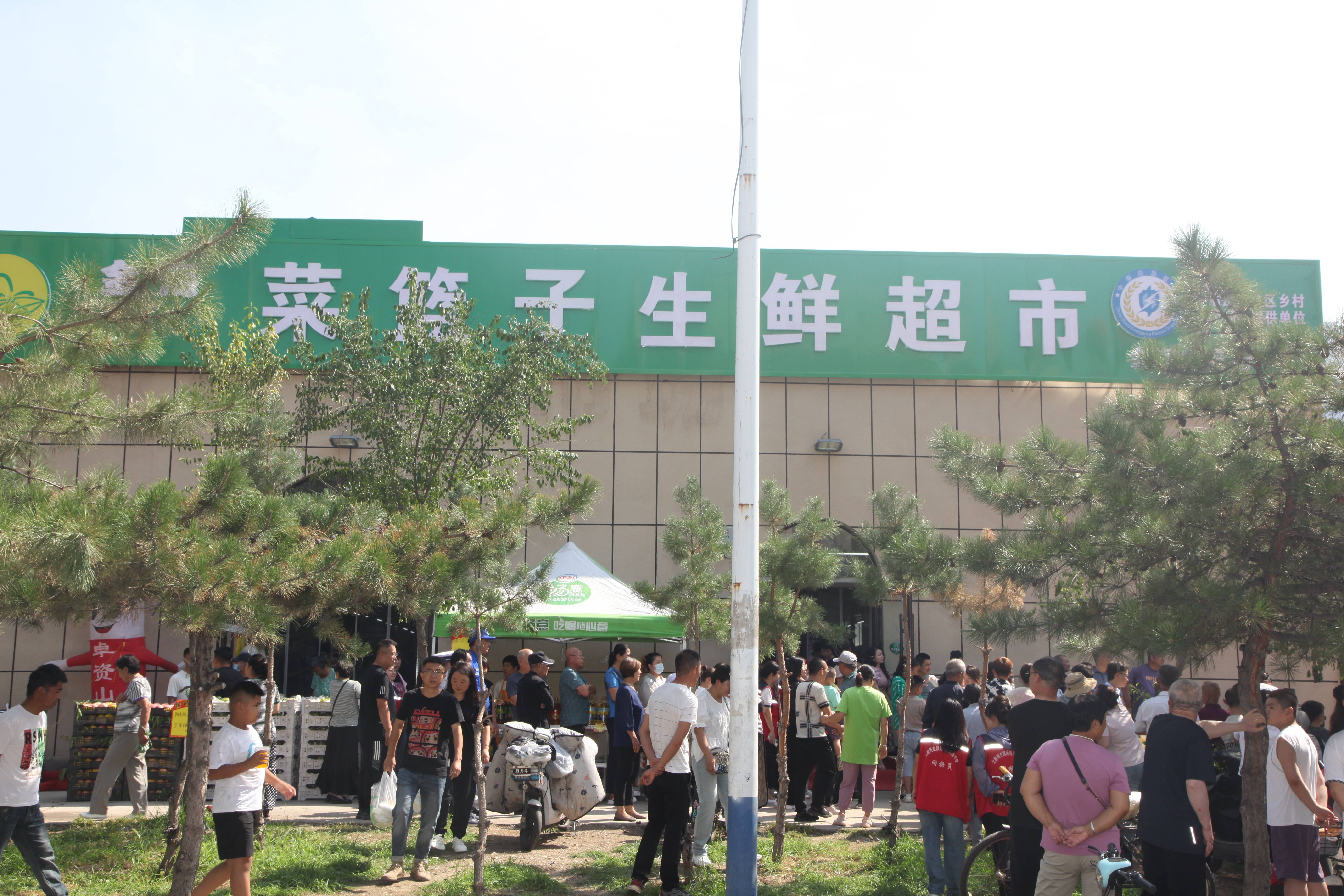 菜篮子生鲜超市金润华府店隆重开业,点亮社区生活新图景