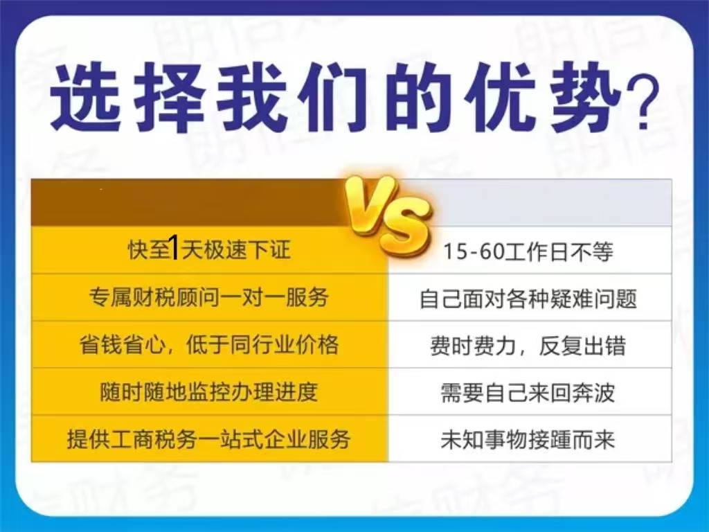 3. 代理服务费：如果选择通过代理公司注册，会产生额外的服务费用