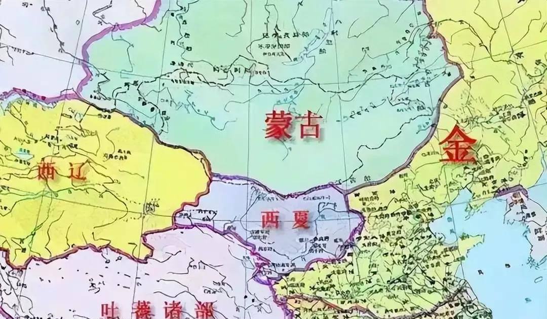 蒙古帝国最大时期版图图片