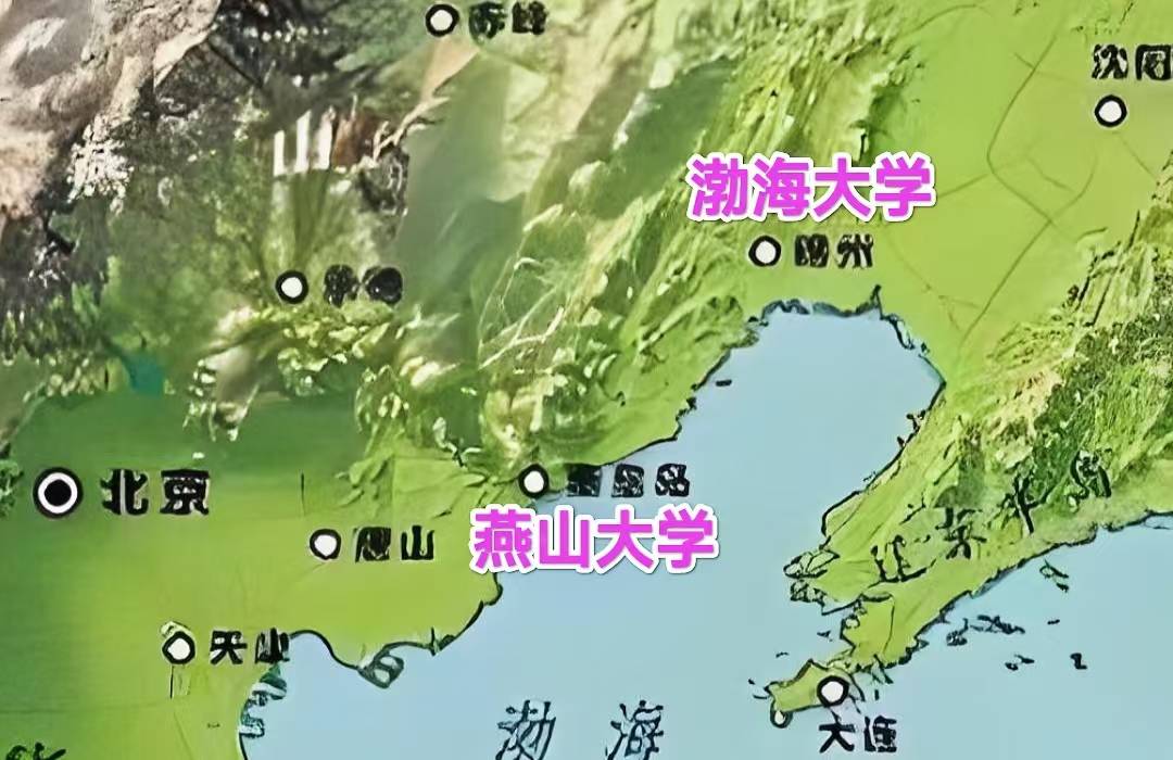 渤海大学地图 松山图片