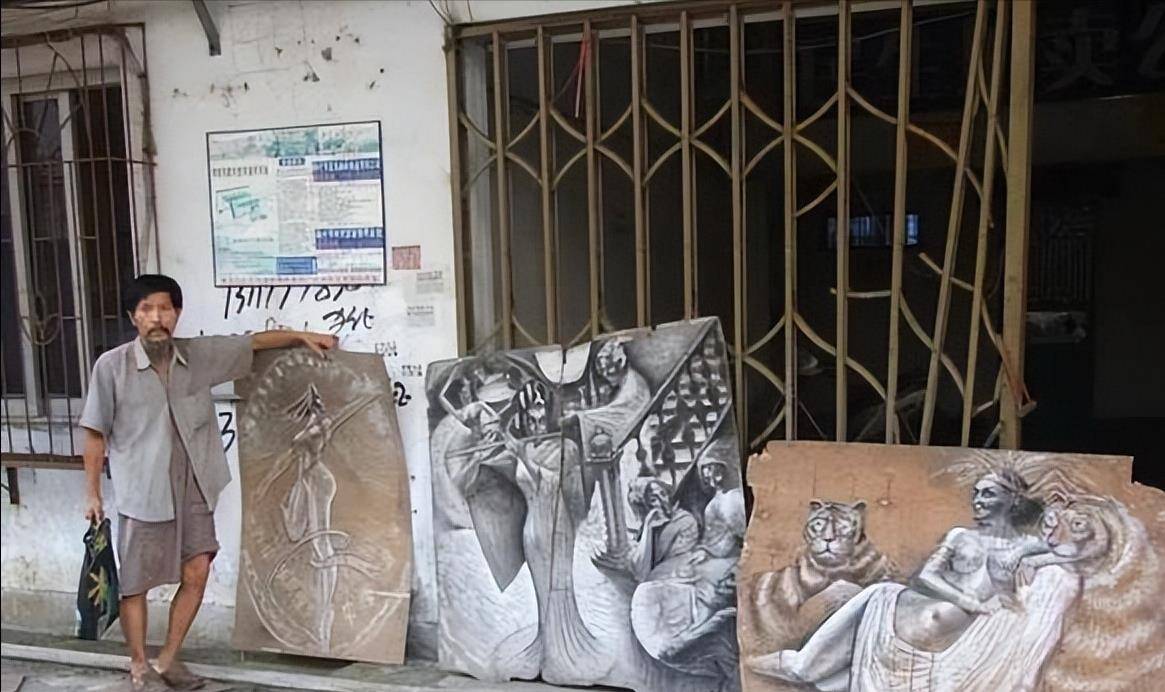 专注绘画40年,妻子绝望携子离开,网友:流浪的大师_徐荣_生活_保罗·高