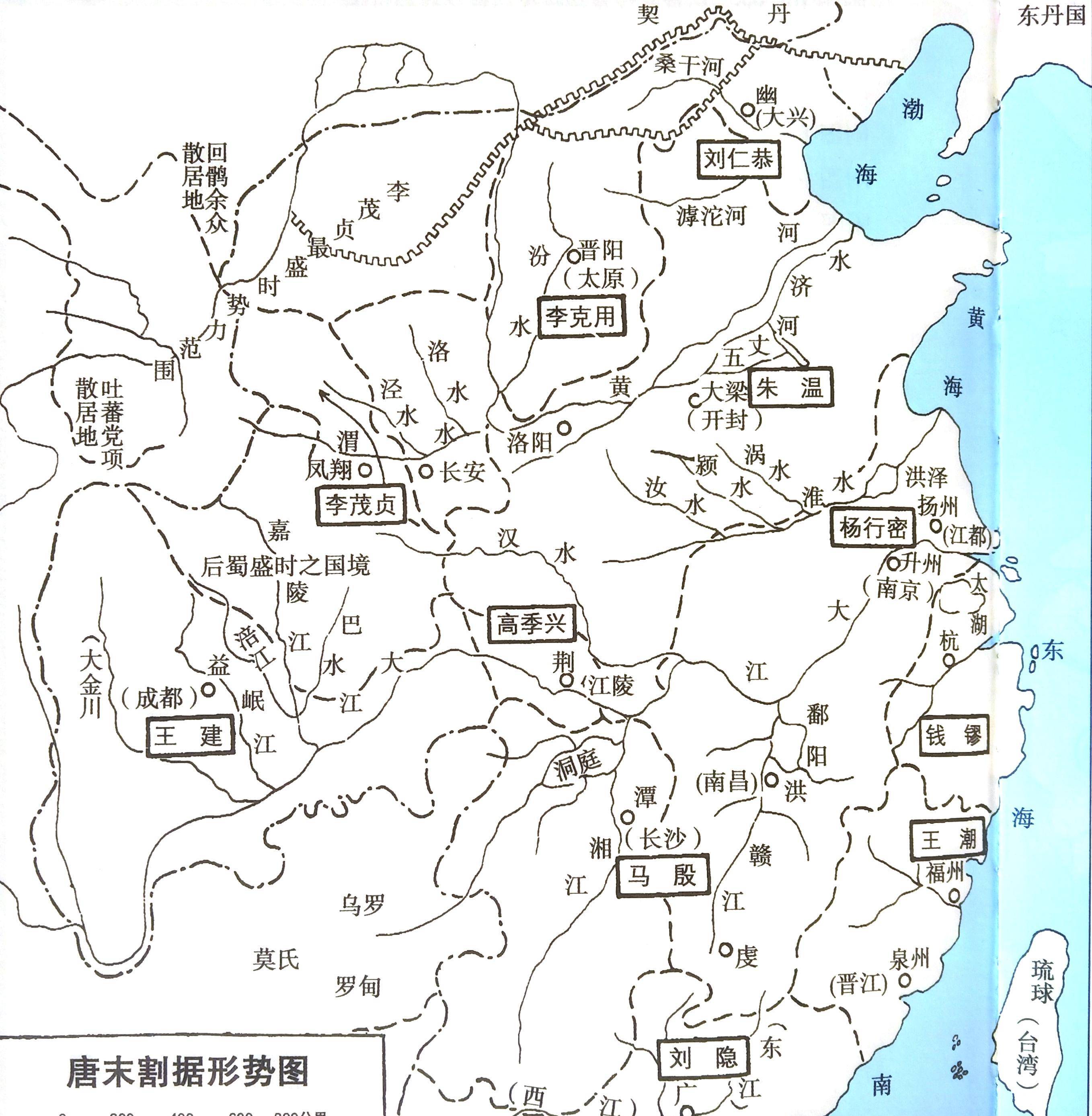 南北朝国家分布图图片