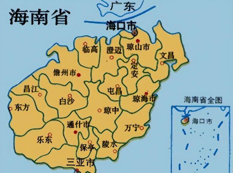 海南牛岭分界线地图图片