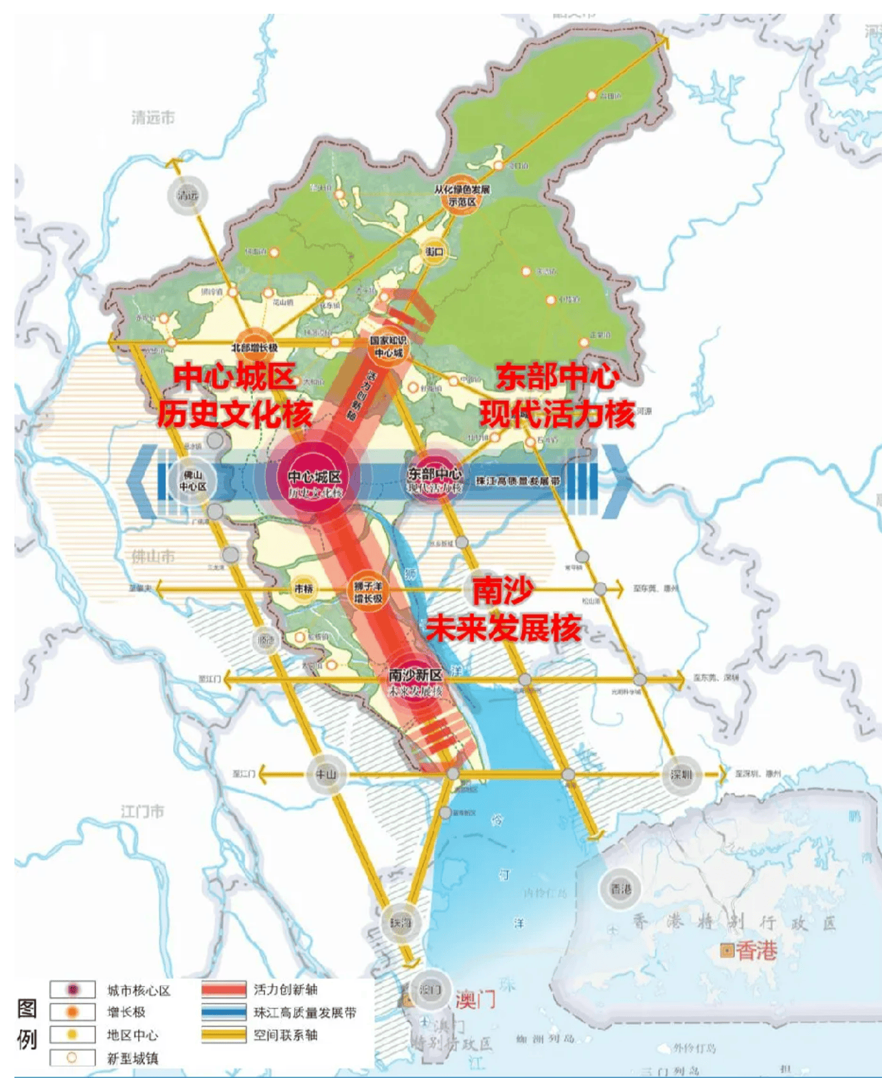 广州连接世界三大王牌:中欧班列,白云机场,南沙港