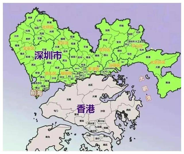 港人大规模北上,湾区味越来越浓,香港提出建设北部都会区.