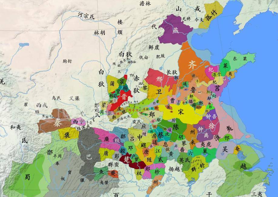 各个朝代疆域图整理图片