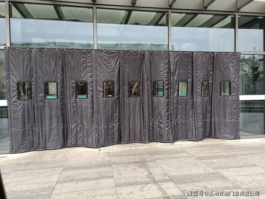 昆山市 磁吸防风门帘 磁铁自吸软门帘 PVC保暖防寒软门帘_隔离_防护_特点