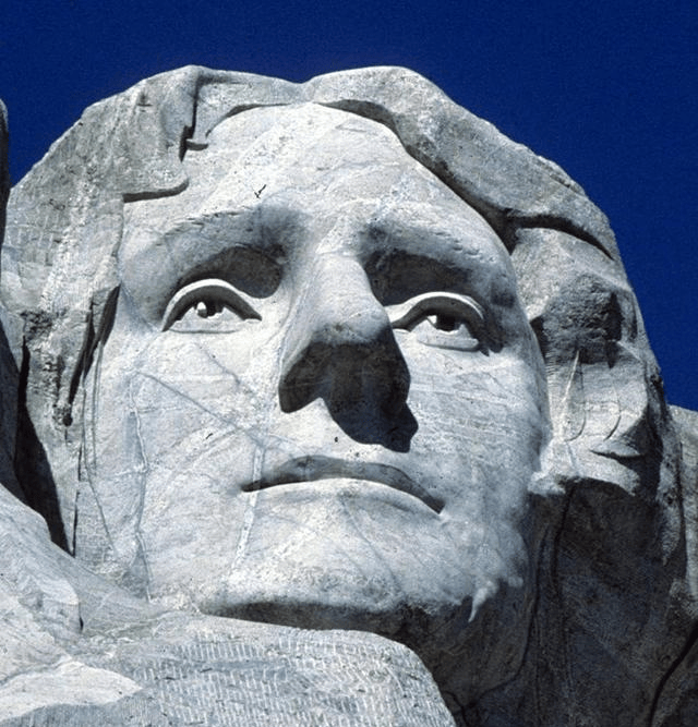 400名工人耗时14年,在一座山上雕刻了四位美国总统头像!