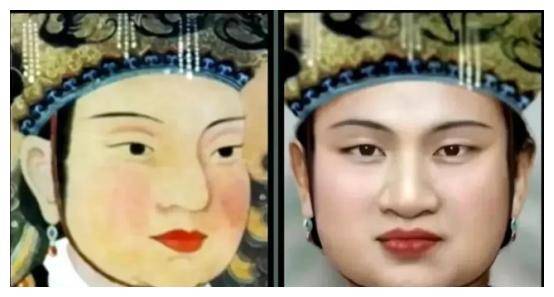 古代历史名人照片被还原后,武则天容貌偏英武,貂蝉美的惊艳