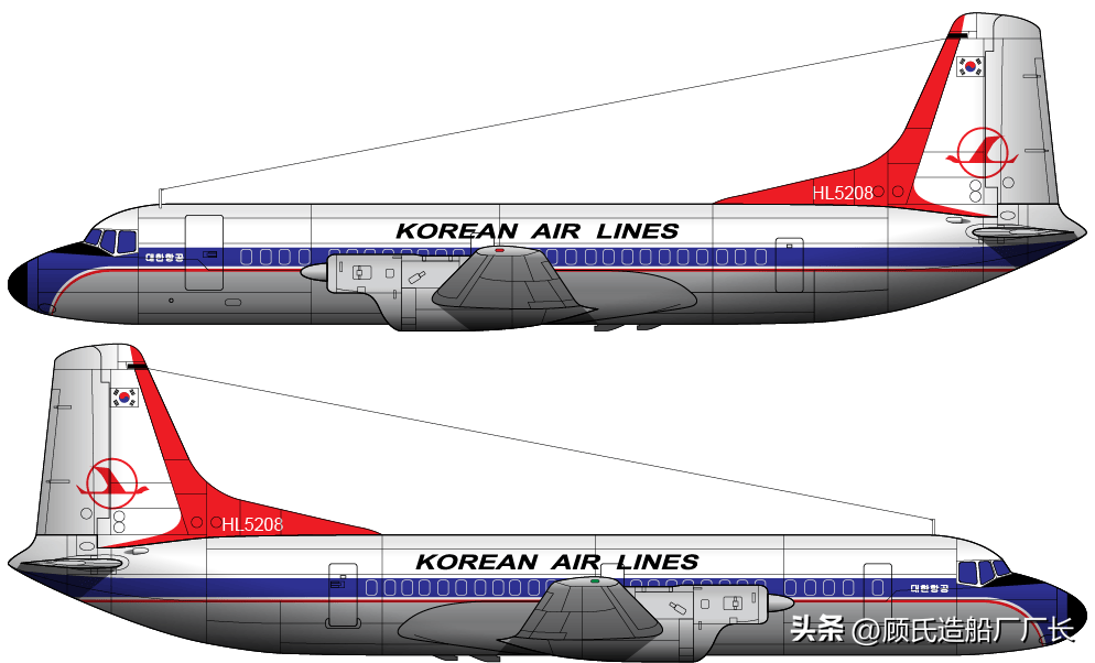 韩国的日造客机被"请"到朝鲜,1969年大韩航空客机"北飞"事件