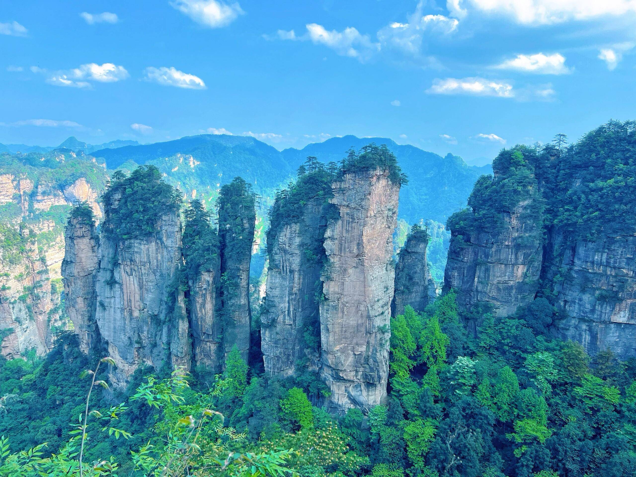 张家界旅游景区图片图片