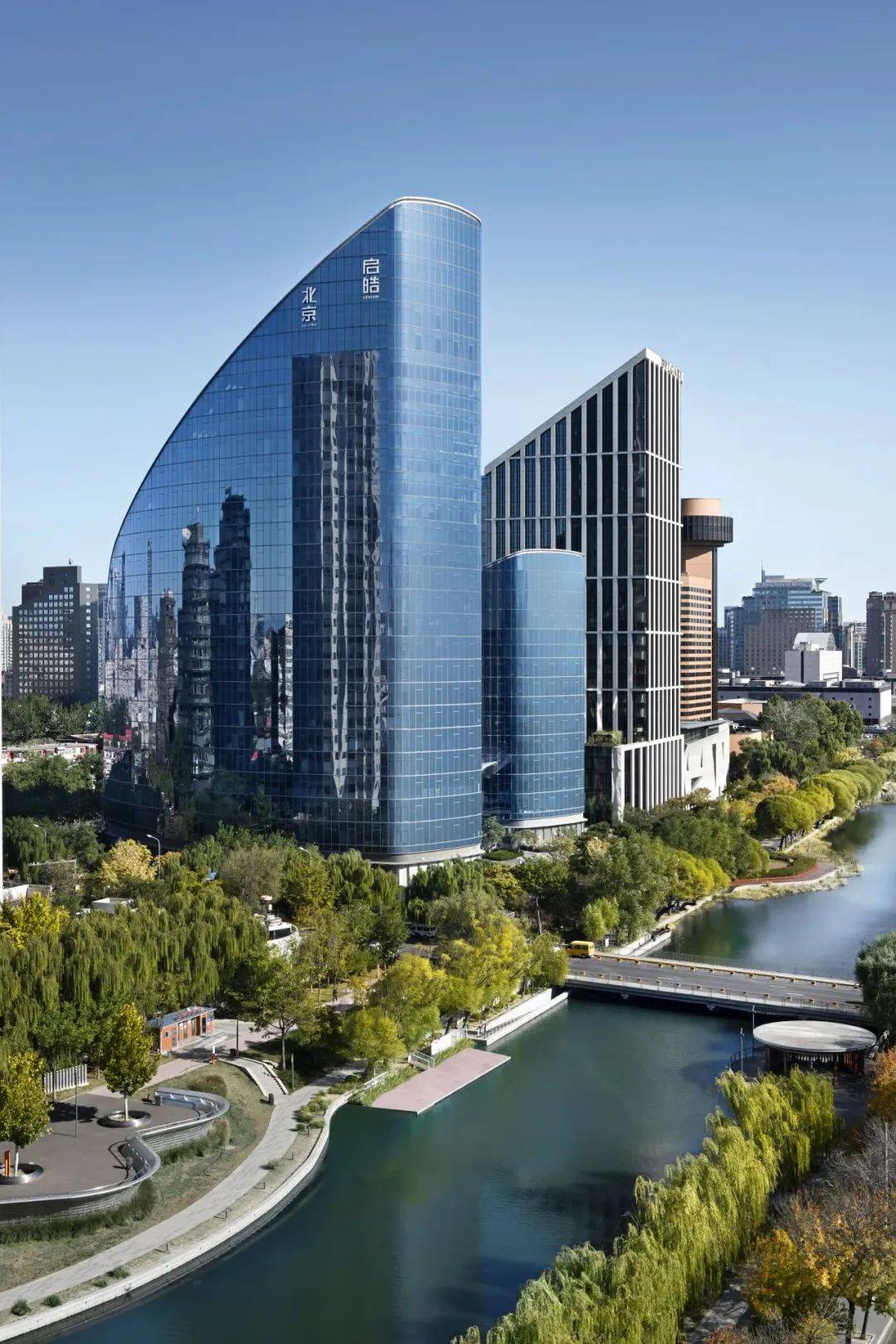 低调中的王者,"鞋拔子楼"启皓中心_繁华都市_北京_风景