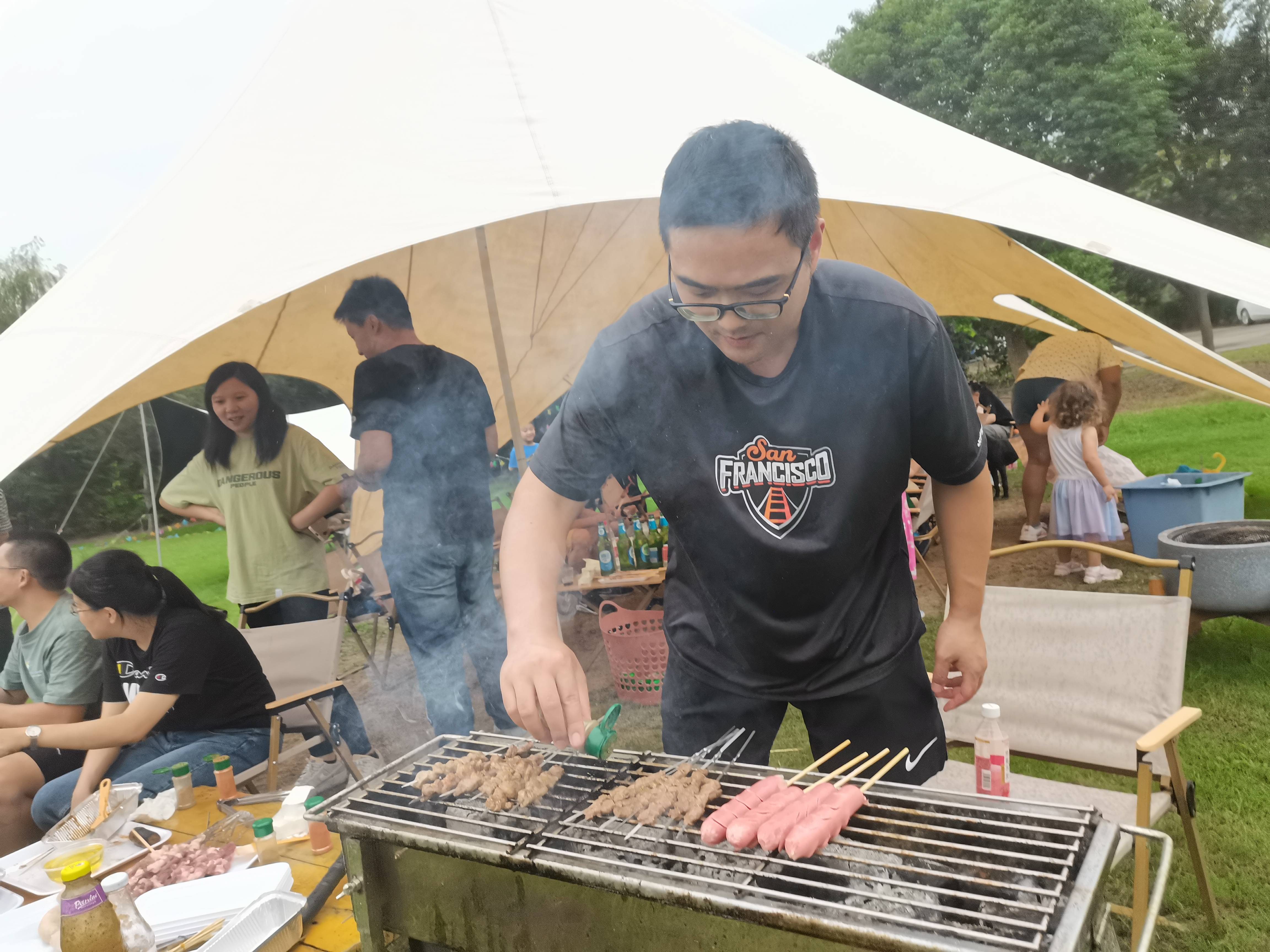 抚顺户外烧烤专门场地图片