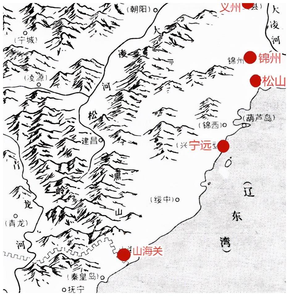 辽东丘陵位置图片