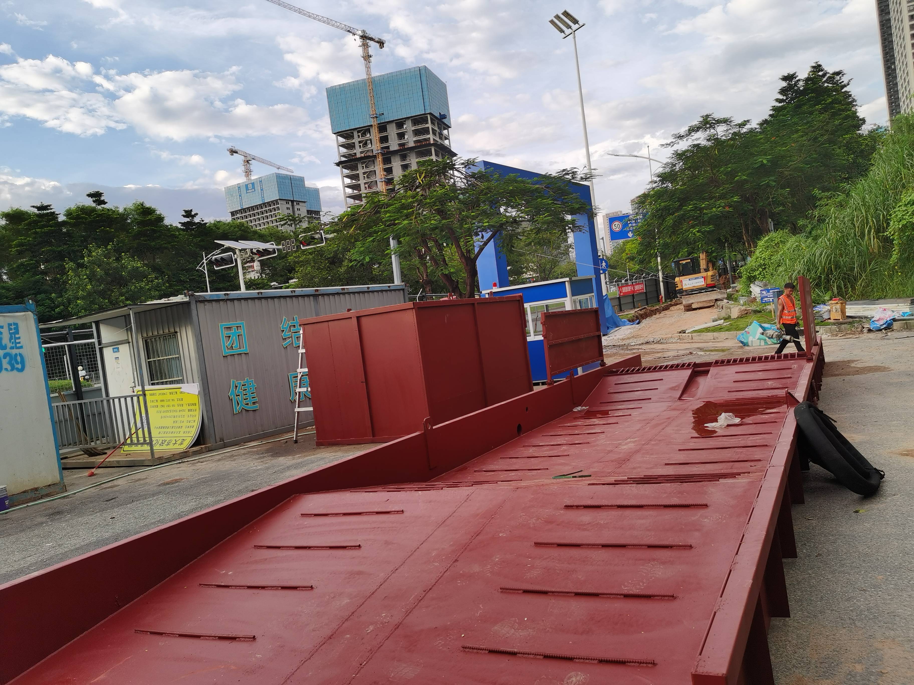 广州工地移动洗车槽厂家租赁#工地洗车槽#工地洗车机#土石方工程#深圳