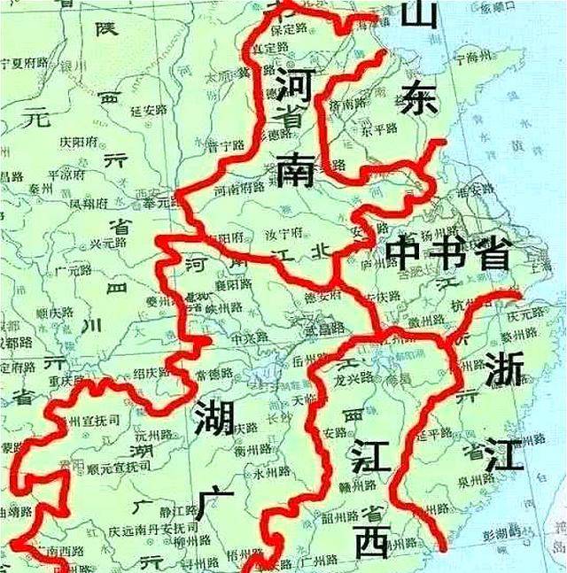 清朝湖北省行政区划图图片