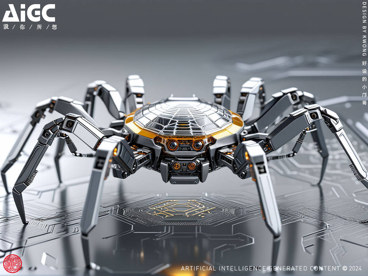 机械蜘蛛,穿梭于未来边缘