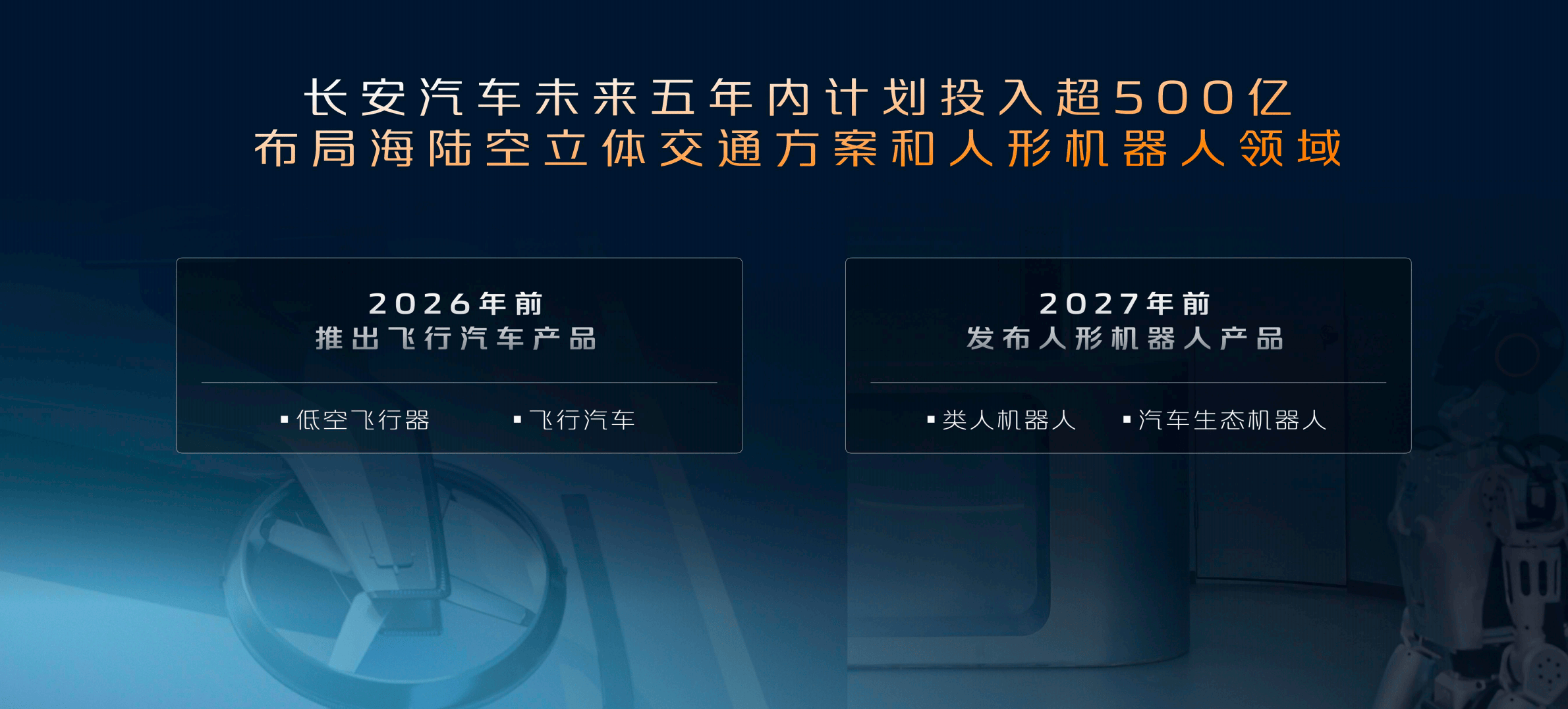 飞行汽车、人形机器人计划 长安汽车最新数智科技闪耀广州车展