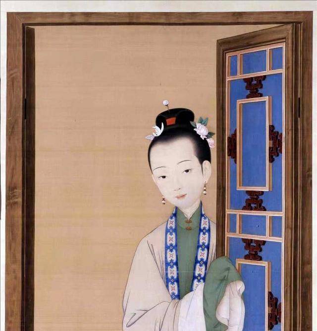 郎世宁给寿星令妃画了一张像,暴露一个问题:令妃怀孕了!