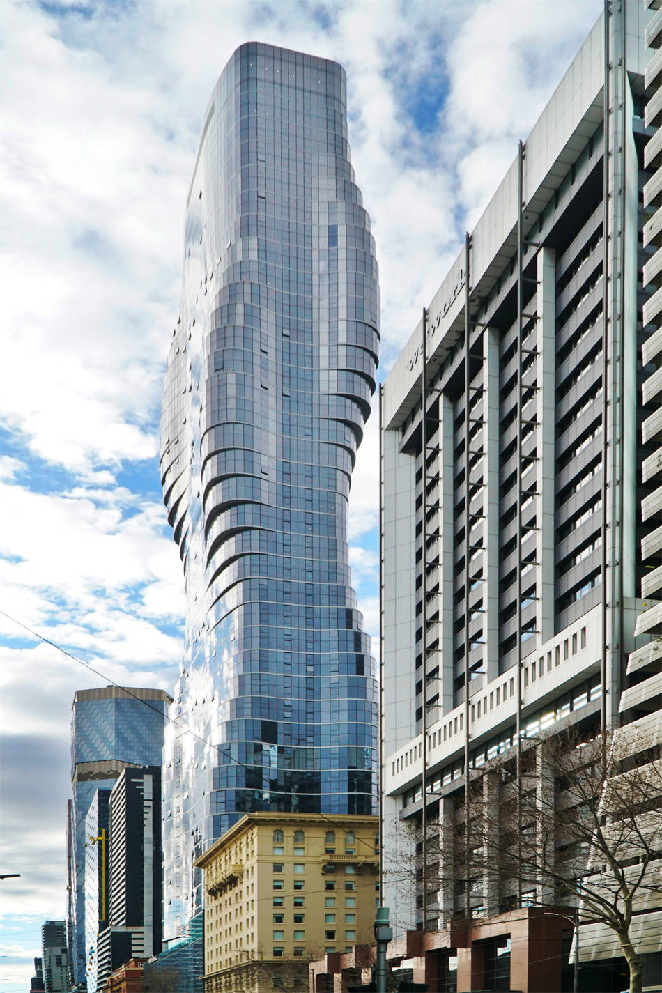 原创澳大利亚墨尔本不僧不俗的棋盘式市中心