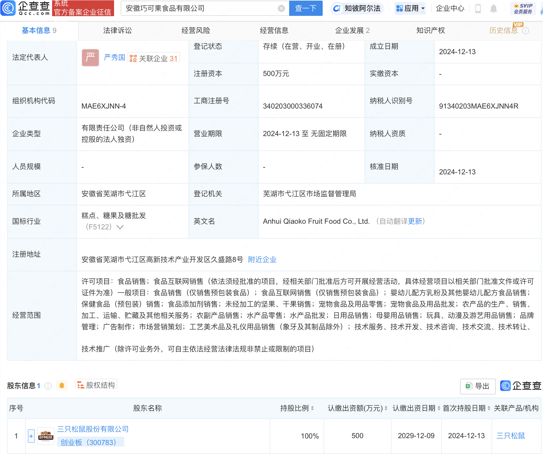 三只松鼠主要经营范围=三只松鼠属于哪种经营模式