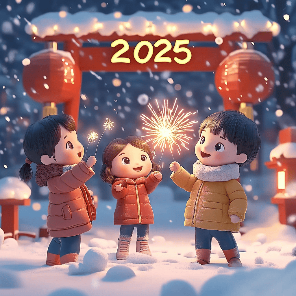 好事发生新年新气象,快来领取你的2025新年头像