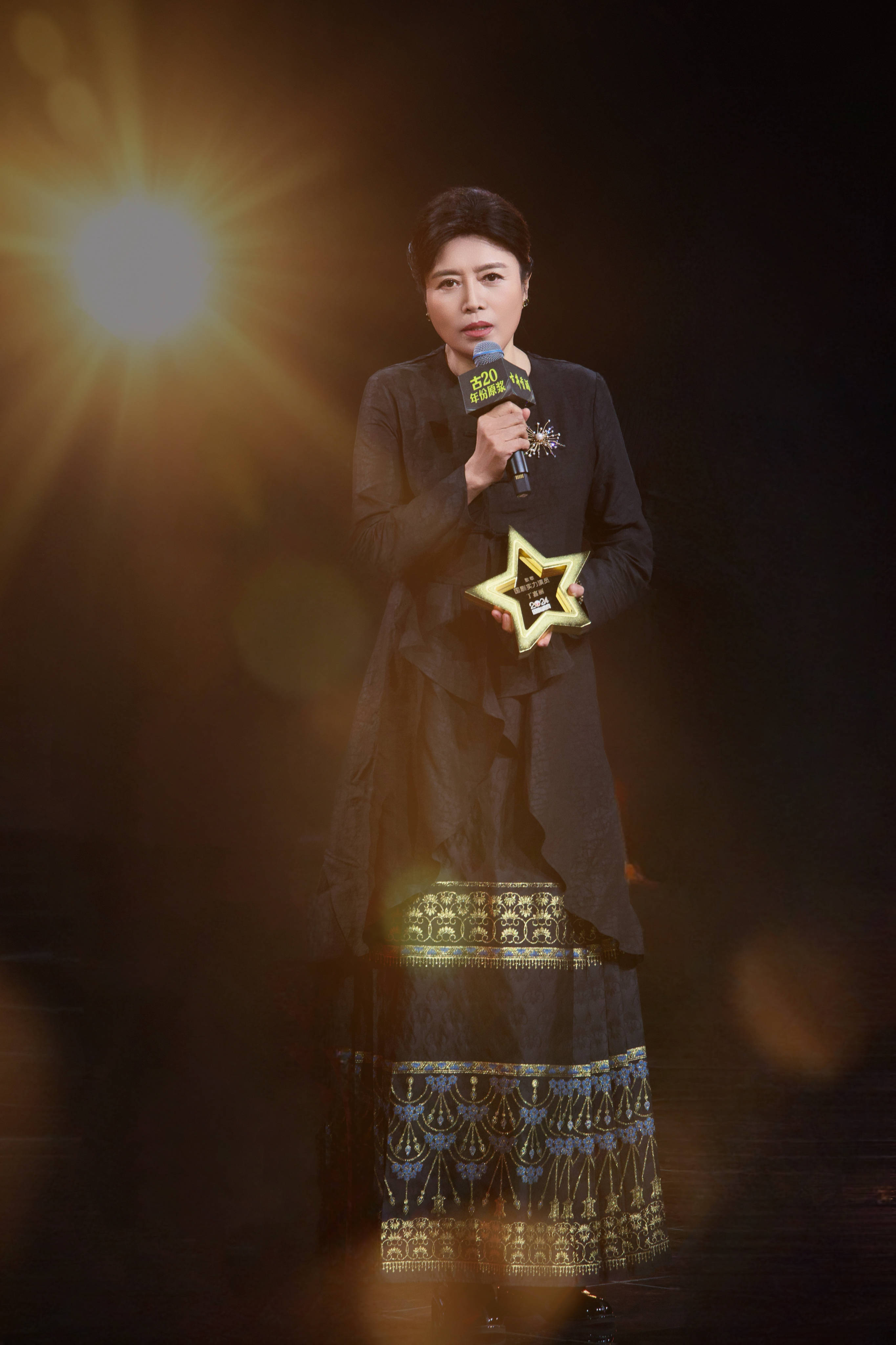 2024国剧盛典 丁嘉丽荣获国剧实力演员奖