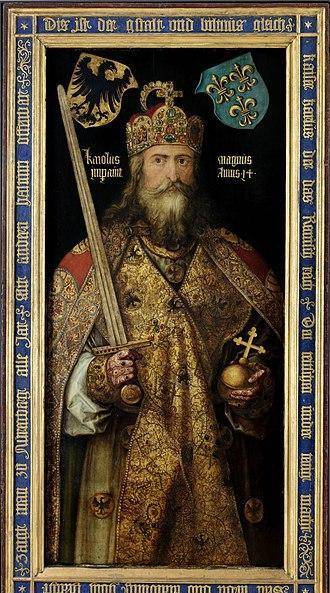 加洛林皇帝与东罗马皇帝是如何争夺罗马皇帝头衔与罗马帝国正统_法兰