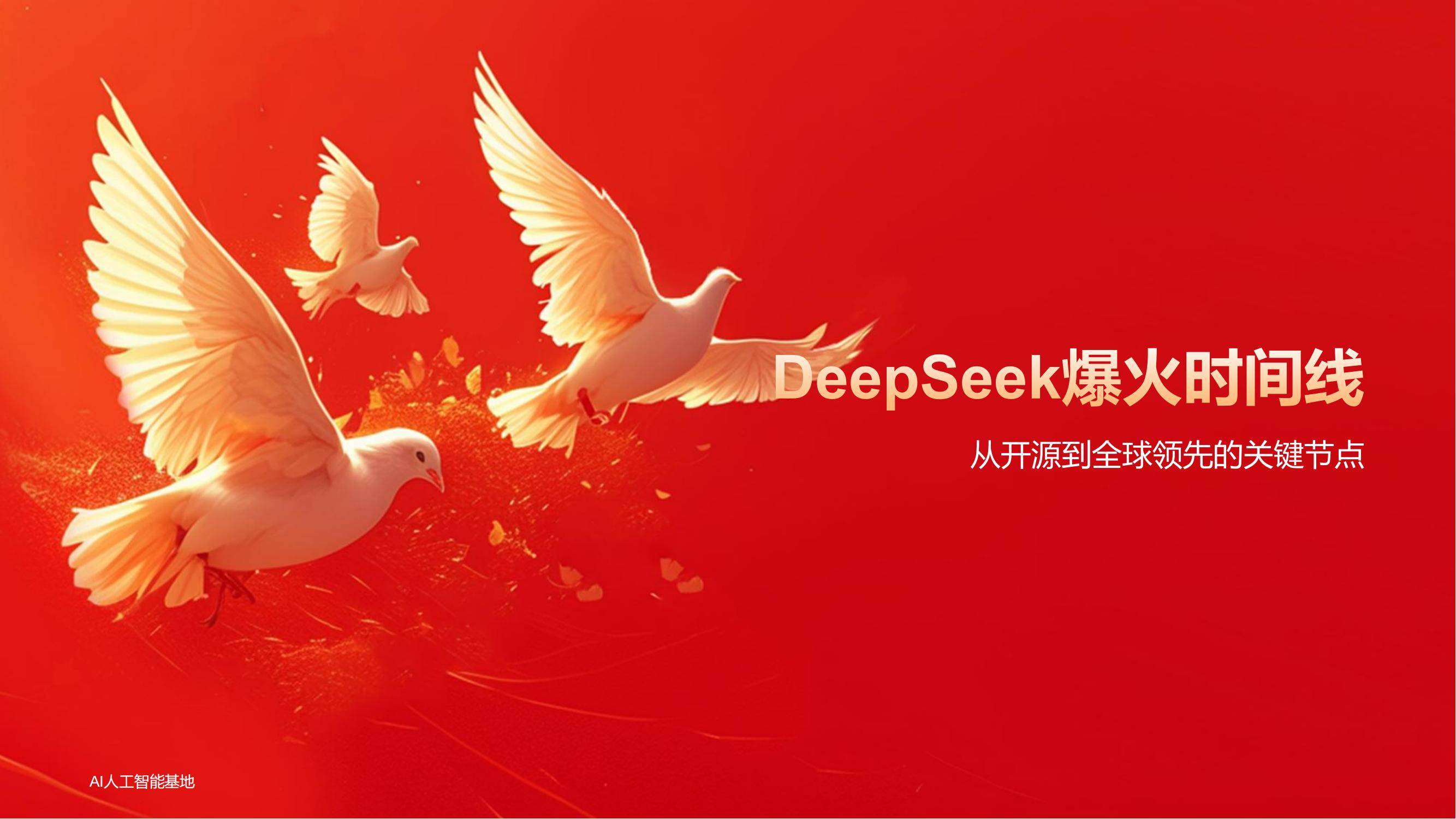 AI人工智能基地：2025DeepSeek爆火详细报告，DeepSeek爆火原因-报告智库