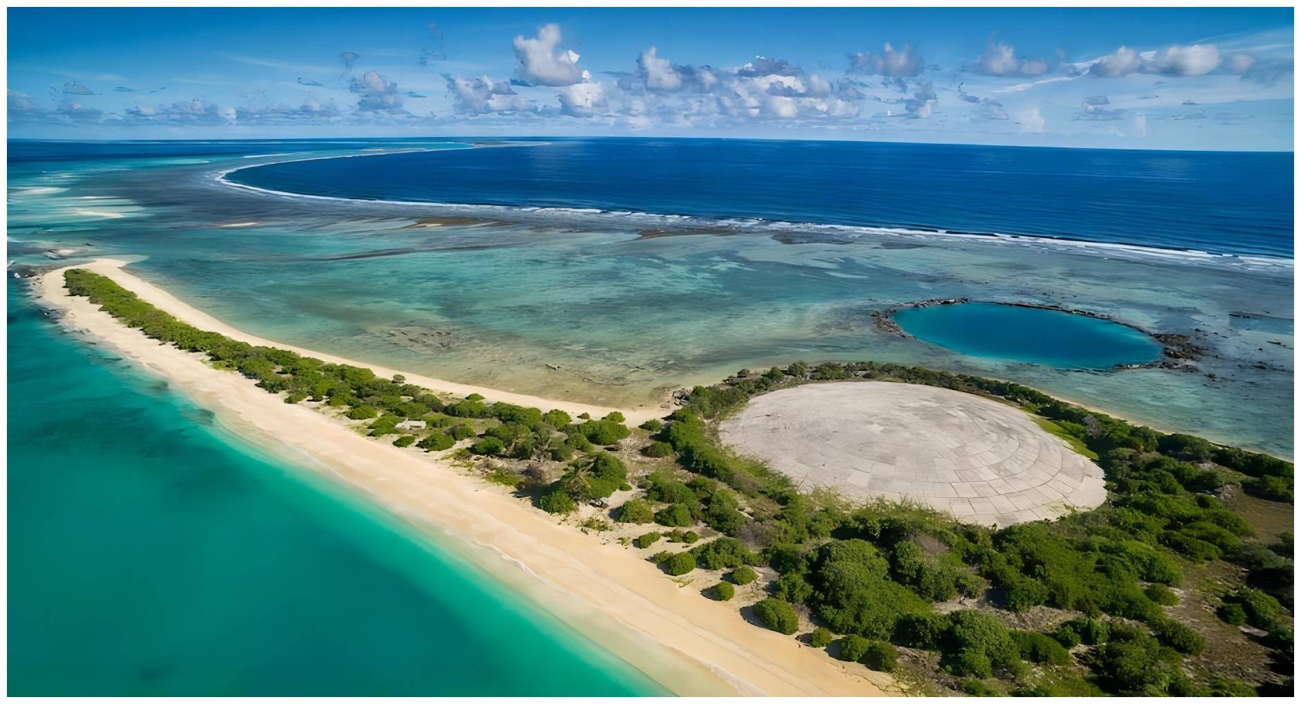 在太平洋某小岛上,有个巨大的水泥穹顶,里面藏着不为人知的罪恶