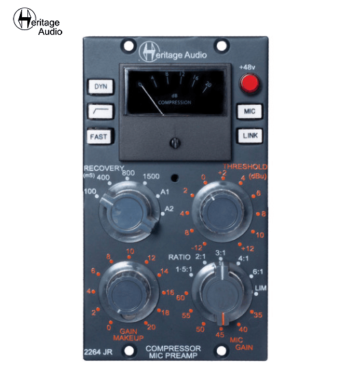 Heritage Audio 2264jr麦克风前置放大器和压缩器